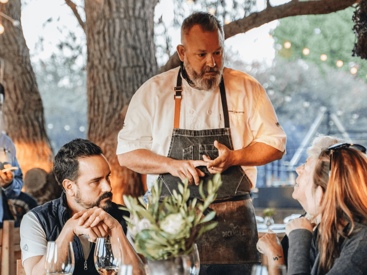 Chef Drew Deckman in Baja California