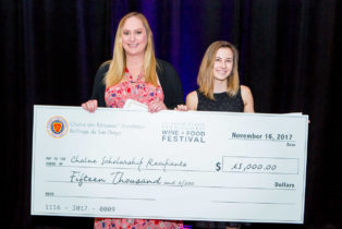 San Diego Food + Wine Festival scholarship 1