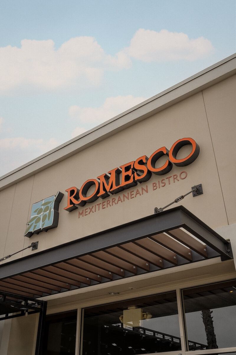 Romesco 20 Year Anniversary Dinner