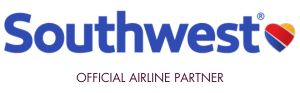 Southwest Airlines, official airline partner