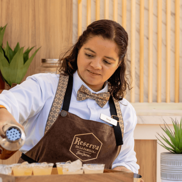 Reserva de la Familia pouring at Grand Fiesta