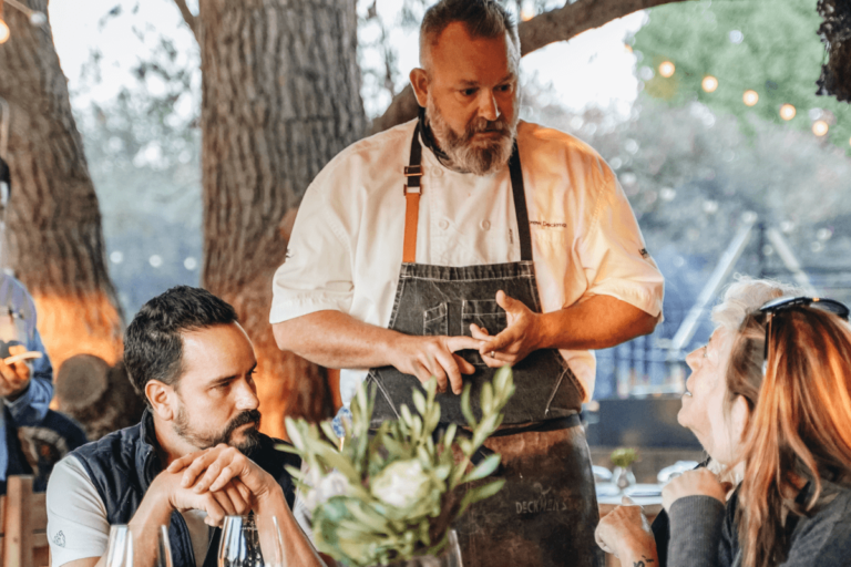 Chef Drew Deckman in Baja California