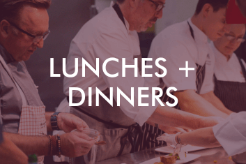 Lunches + Dinners
