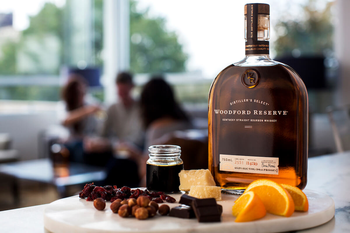 Friends + Food + Woodford Reserve = The Perfect Pairing.