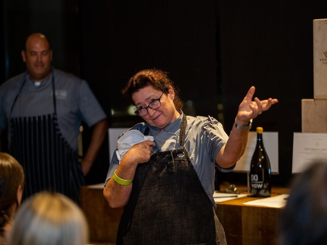 Chef Suzette Gresham at San Diego Food + Wine Festival