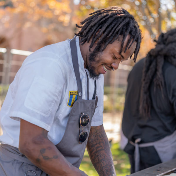 Chef Kelston Moore at San Diego Bay Wine & Food Festival Grand Fiesta