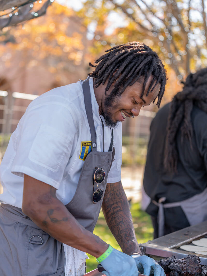 Chef Kelston Moore at San Diego Bay Wine & Food Festival Grand Fiesta