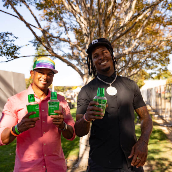 Attendees sampling Hornitos Tequila at San Diego Bay Wine & Food Festival Grand Fiesta