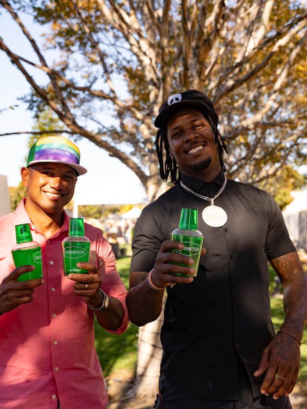 Attendees sampling Hornitos Tequila at San Diego Bay Wine & Food Festival Grand Fiesta