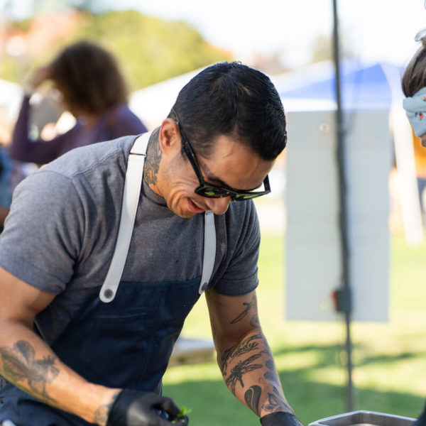 Chef Marcus Twilegar at San Diego Bay Wine & Food Festival Grand Fiesta